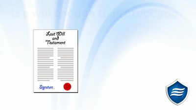 Booklet opening animation of our free requestable booklet 'Planning with a Revocable Living Trust'